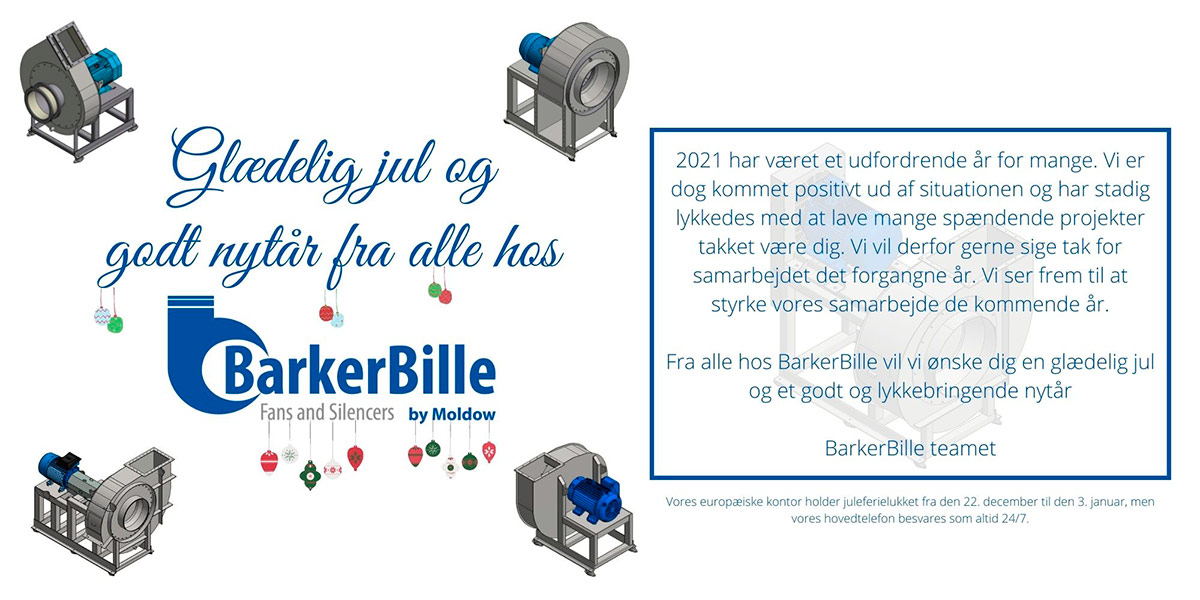 Glædelig jul og godt nytår fra BarkerBille